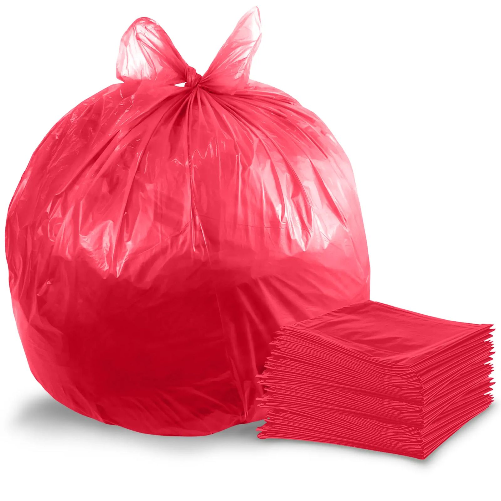 Garbage Bag Red Color